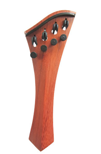 Viola tailpiece-"Schmidt Harp style"-Mangrove-4 tuners-125mm
