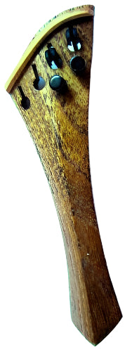 Viola tailpiece-"Schmidt harp style"-Oak-2 tuners