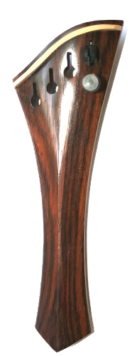 Viola tailpiece-"Schmidt Harp Style"-Rosewood-1 tuner-white saddle-135mm-