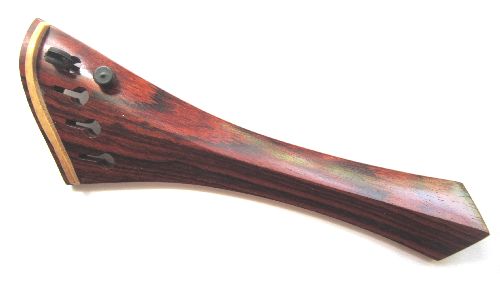 Viola tailpiece-"Schmidt harp style"-Rosewood-white saddle-1 tuner