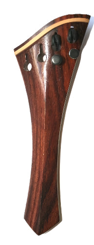 Viola tailpiece-"Schmidt Harp style"-rosewood-white saddle-2 tuners