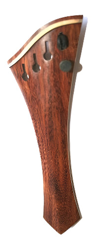Viola tailpiece-"Schmidt Harp style"-Tetul-White saddle-1 tuner