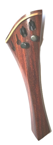 Viola tailpiece-"Schmidt-Harp style"-Tetul-white saddle-2 tuners