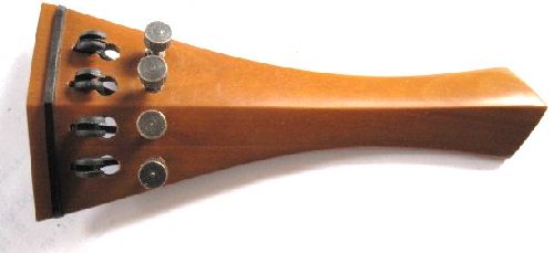 Viola tailpiece-Hill-"Schmidt"-Boxwood-4 tuners-120mm