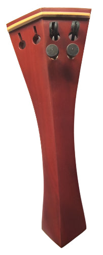 Viola tailpiece-Hill-"Schmidt"-Castel Boxwood-white saddle-2 tuners-120mm