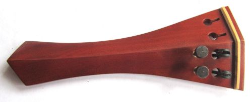 Viola tailpiece-Hill-"Schmidt"-Castel Boxwood-white saddle-2 tuners-120mm