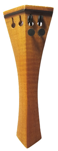 Viola tailpiece-Hill-"Schmidt" model-boxwood-flamed-2 tuners