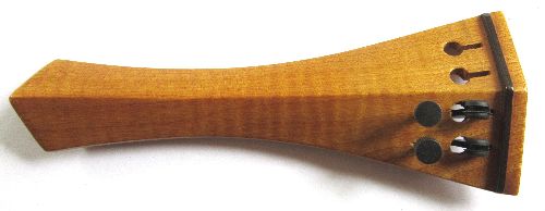 Viola tailpiece-Hill-"Schmidt" model-boxwood-flamed-2 tuners