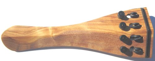 Viola tailpiece-Hill-Olive wood-4 tuners- 125mm