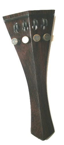 Viola tailpiece-Hill-"Schmidt" model-Rosewood-4 tuners-125mm
