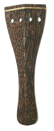 Viola Tailpiece-Hill-"Tigerwood"-Gold saddle