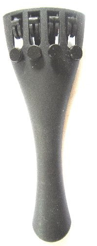 Viola tailpiece-round-Carbon fiber-4 tuners