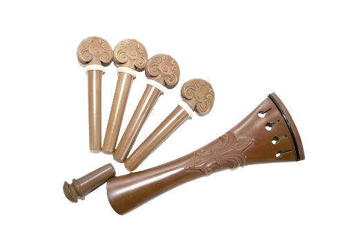 Viola set-Carved-White trimme