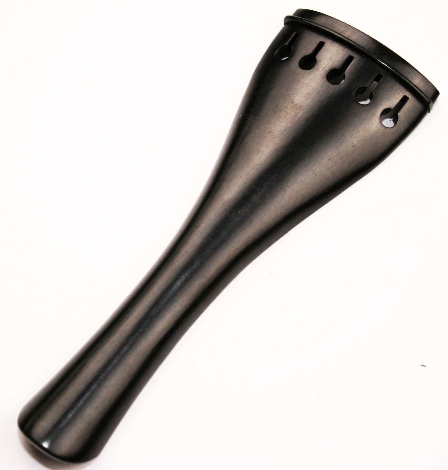 Viola tailpiece-Round-Ebony-5 strings -145mm