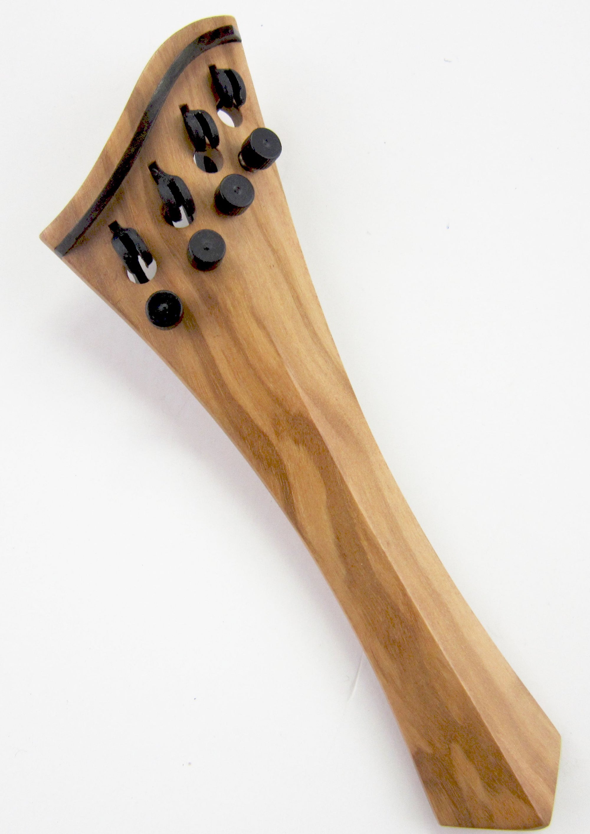 Viola tailpiece-"Harp Schmidt"-Olive-4 tuners-135mm