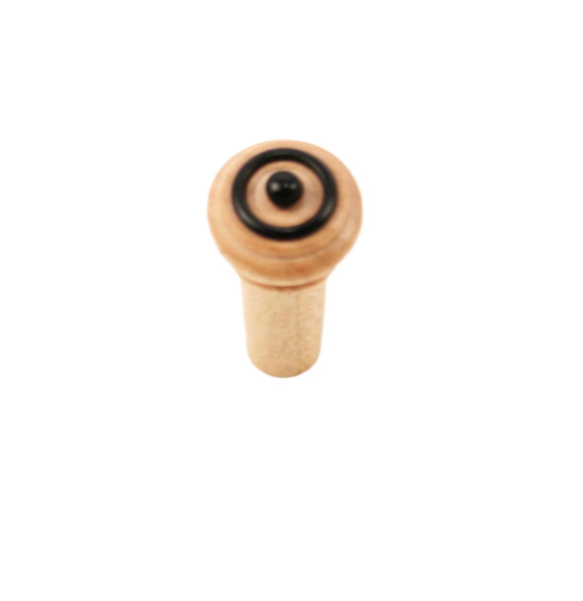 Violin Endpin-Maple-New Hill-Ebony pin and Circle