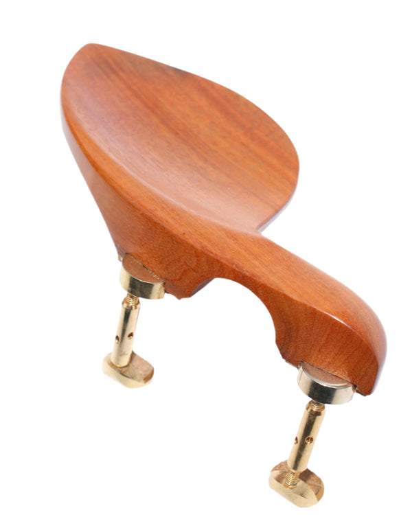 Violin Chinrest GuarneriPernambucoHill chrome brackets Dov Music