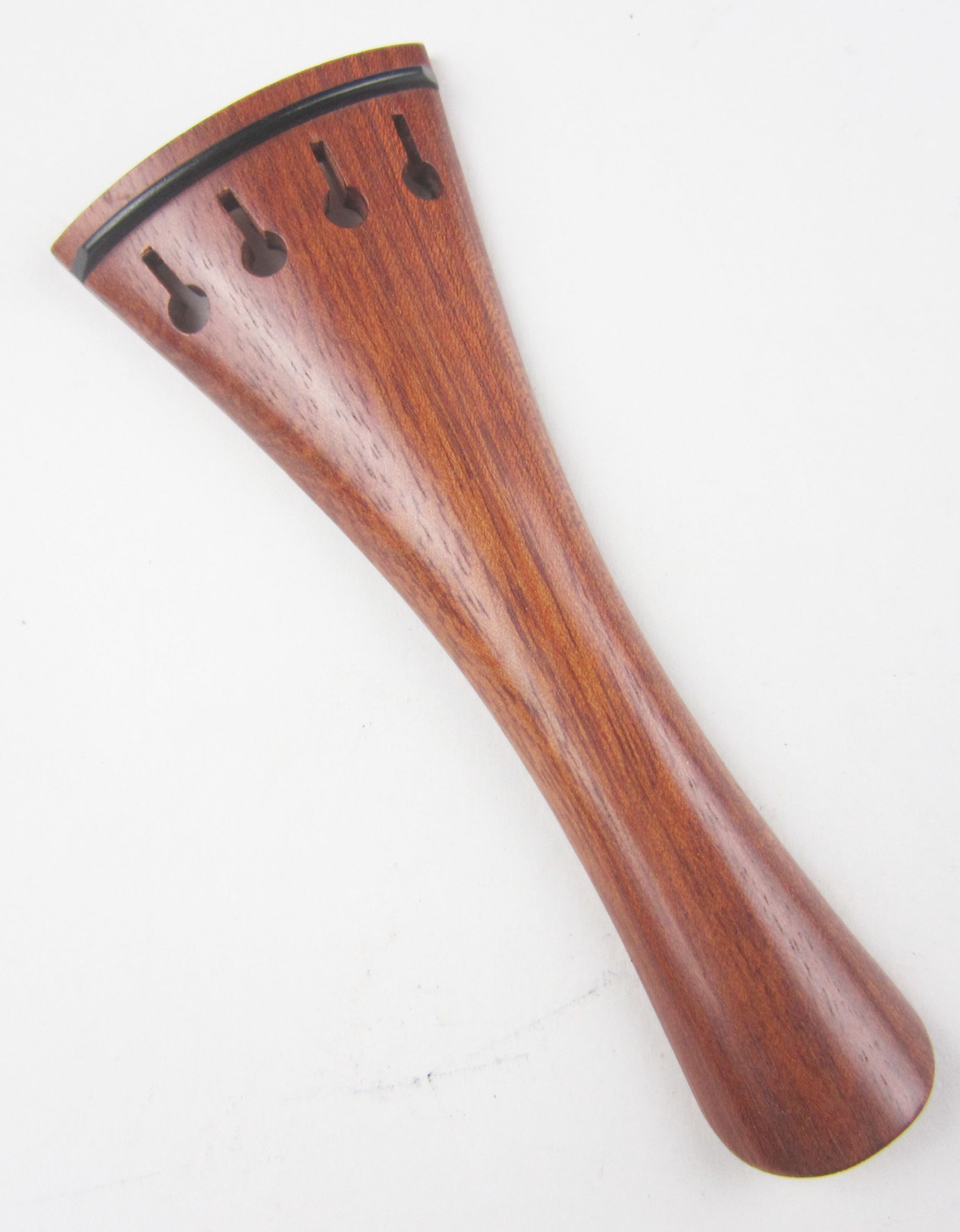 Violin tailpiece-French--"Mexican Pernambuco-ebony saddle-114mm