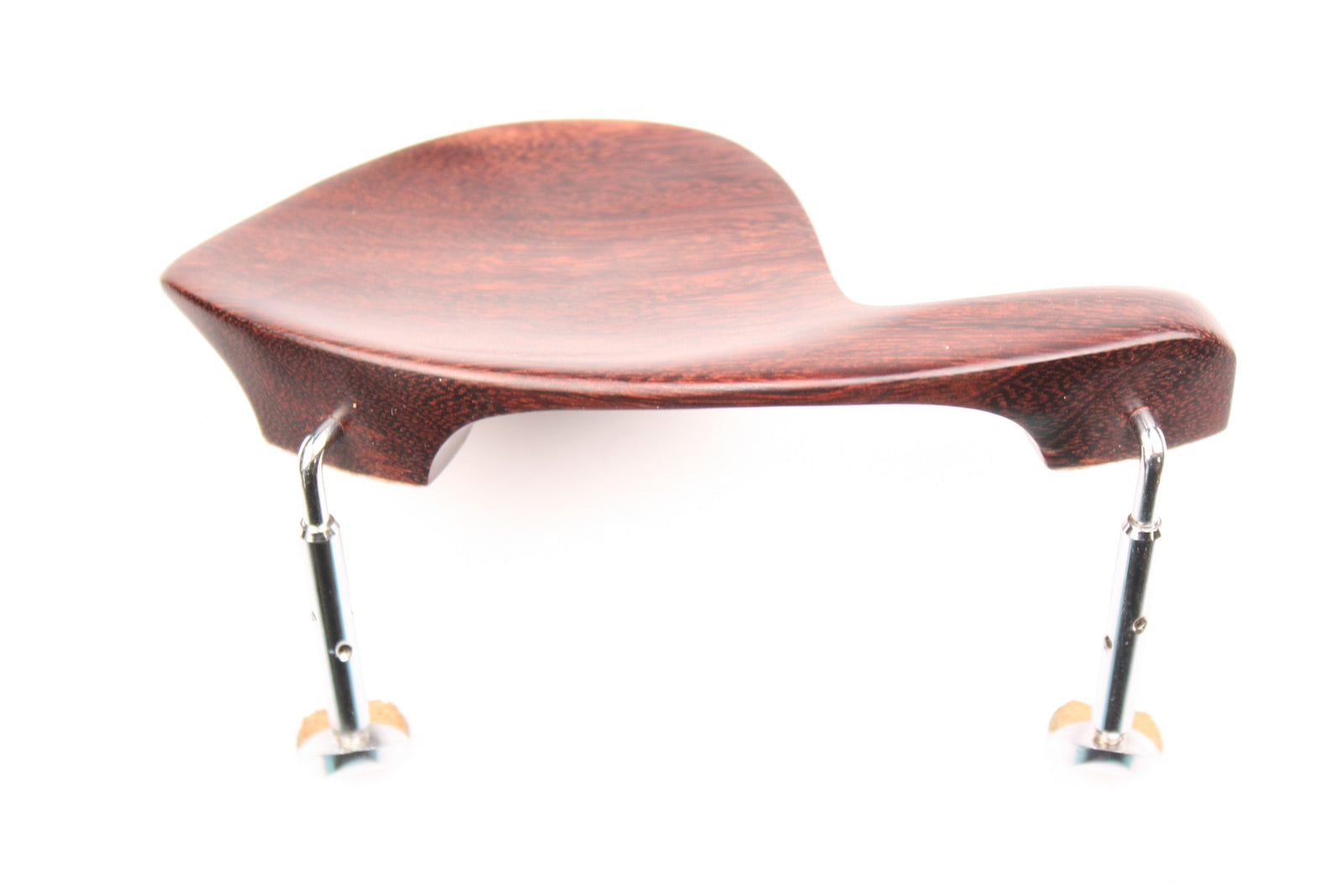 Violin Chinrest-Zino-Tetul-Semi Hill Chrome
